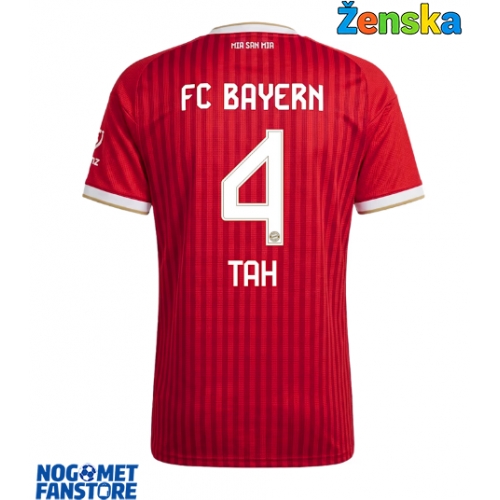 Bayern Munich Jonathan Tah #4 Domaci Dres za Ženska 2026-27 Kratak Rukav